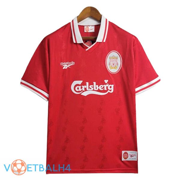 Liverpool Retro thuis voetbal jersey 1996