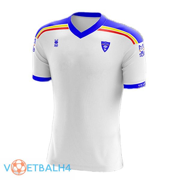 Lecce voetbal jerseys uit wit 2022-2023