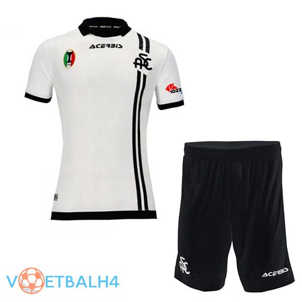 Spezia Calcio kinderen thuis jersey wit 21/22