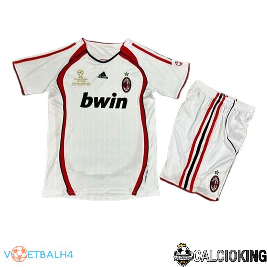 AC Milan Retro kinderen voetbal jersey uit 2006/2007