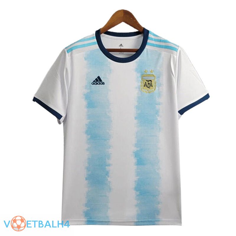 Argentinië Retro thuis voetbal jersey 2019