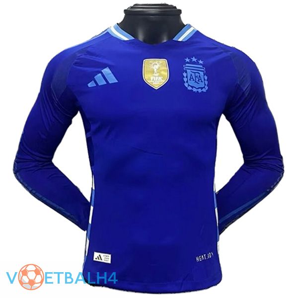 Argentinië uit voetbal jersey lange mouw2024/2025