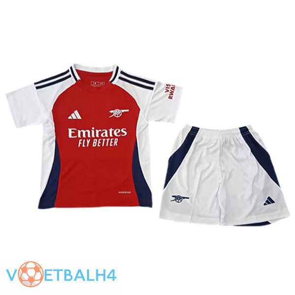 Arsenal kinderen thuis voetbal jersey 2024/2025