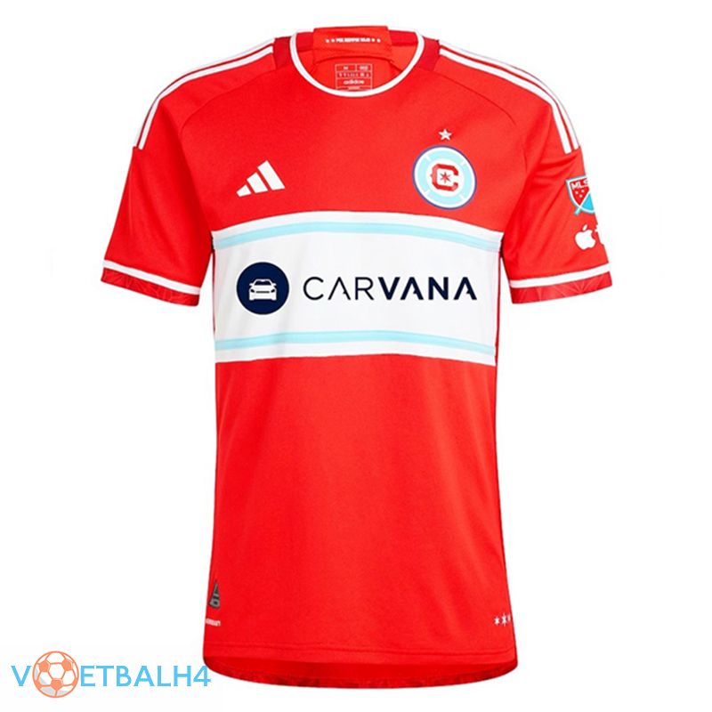 Chicago Fire FC thuis voetbal jersey 2024/2025