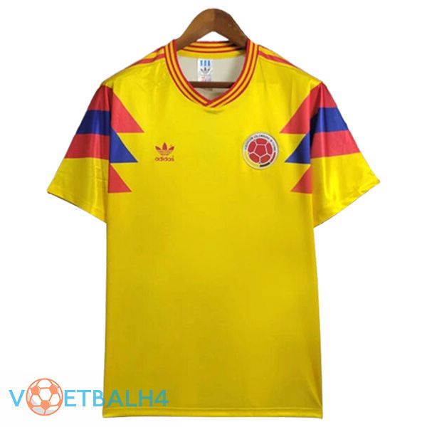 Colombia Retro voetbal jersey Colombia 1990