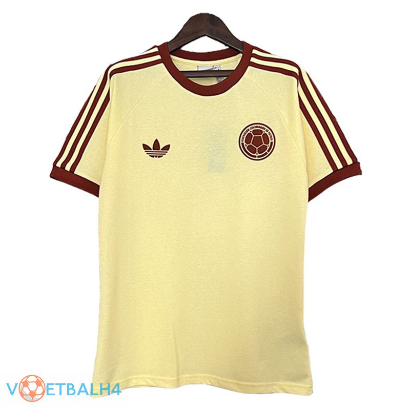 Colombia Retro voetbal jersey Speciale editie