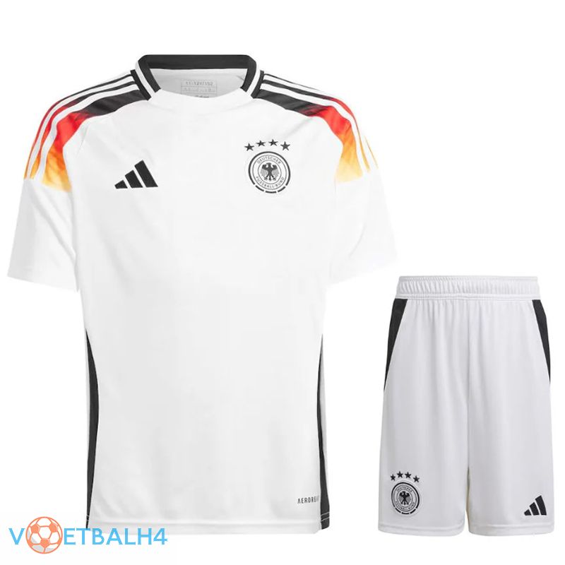 Duitsland thuis voetbal jersey + korte broek Kit 2024/2025