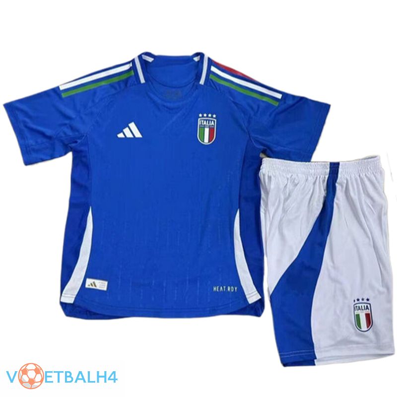 Italië kinderen voetbal jersey thuis 2024/2025