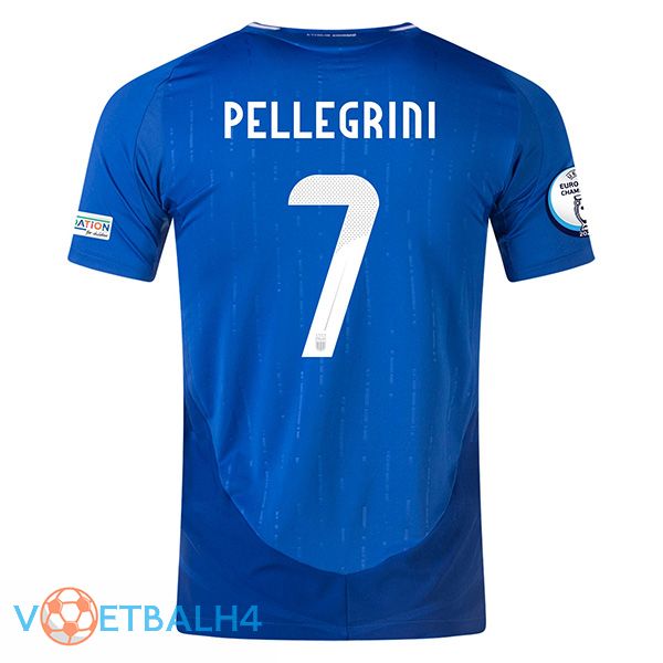 Italië (PELLEGRINI 7) thuis voetbal jersey UEFA Euro 2024