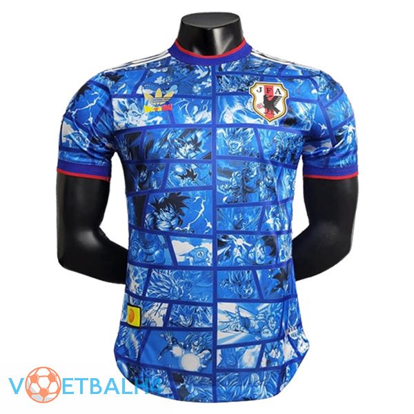 Japan voetbal jersey Speciale editie Dragon Ball blauw 2024/2025