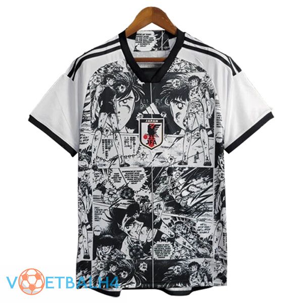 Japan voetbal jersey Speciale editie Captain Tsubasa wit 2024/2025