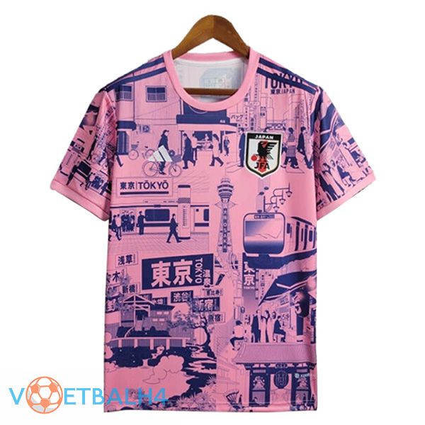 Japan voetbal jersey Speciale editie roze 2024/2025