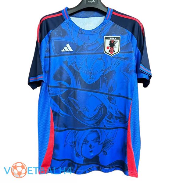 Japan voetbal jersey Speciale editie Dragon Ball blauw 2024/2025