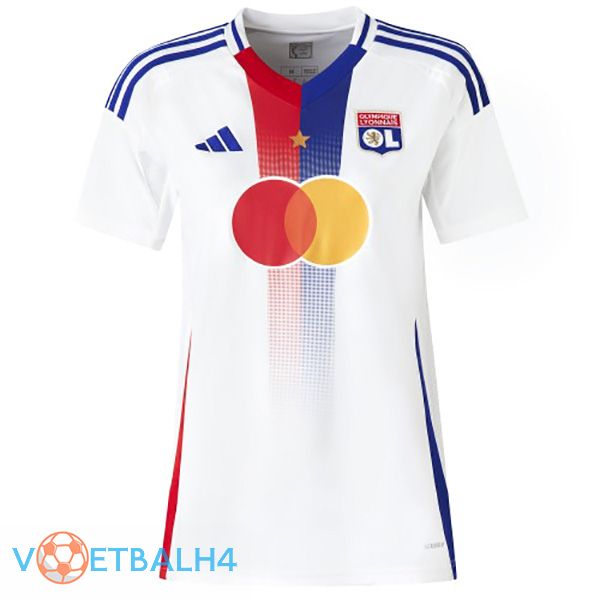 lyon Women thuis nieuw voetbal jersey 2024/2025