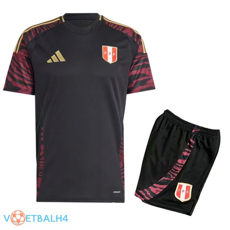 Peru uit voetbal jersey + korte broek Kit 2024/2025