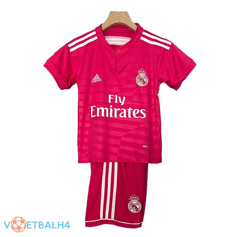 Real Madrid Retro kinderen voetbal jersey uit 2014/2015