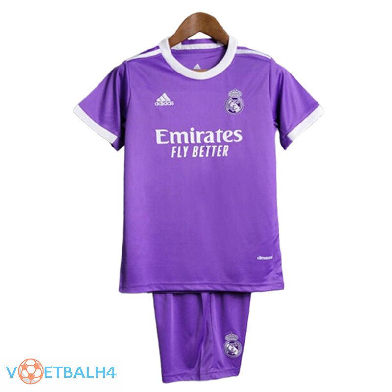 Real Madrid Retro kinderen voetbal jersey uit 2017/2018