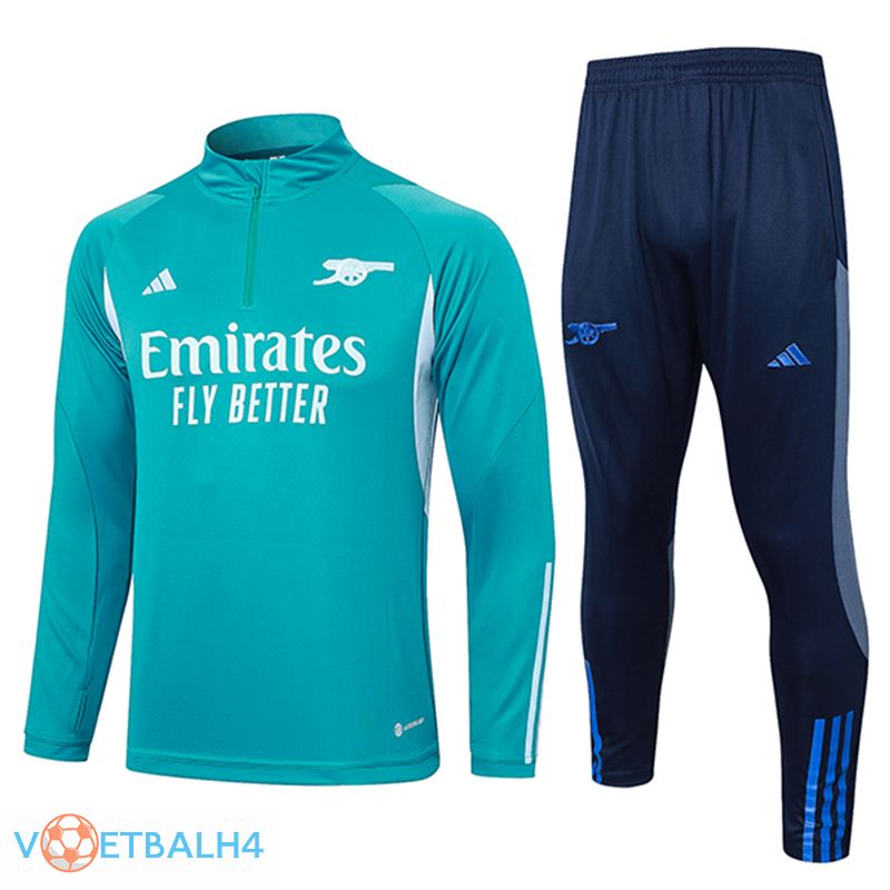 Arsenal trainingspak groente/blauw 2024/2025