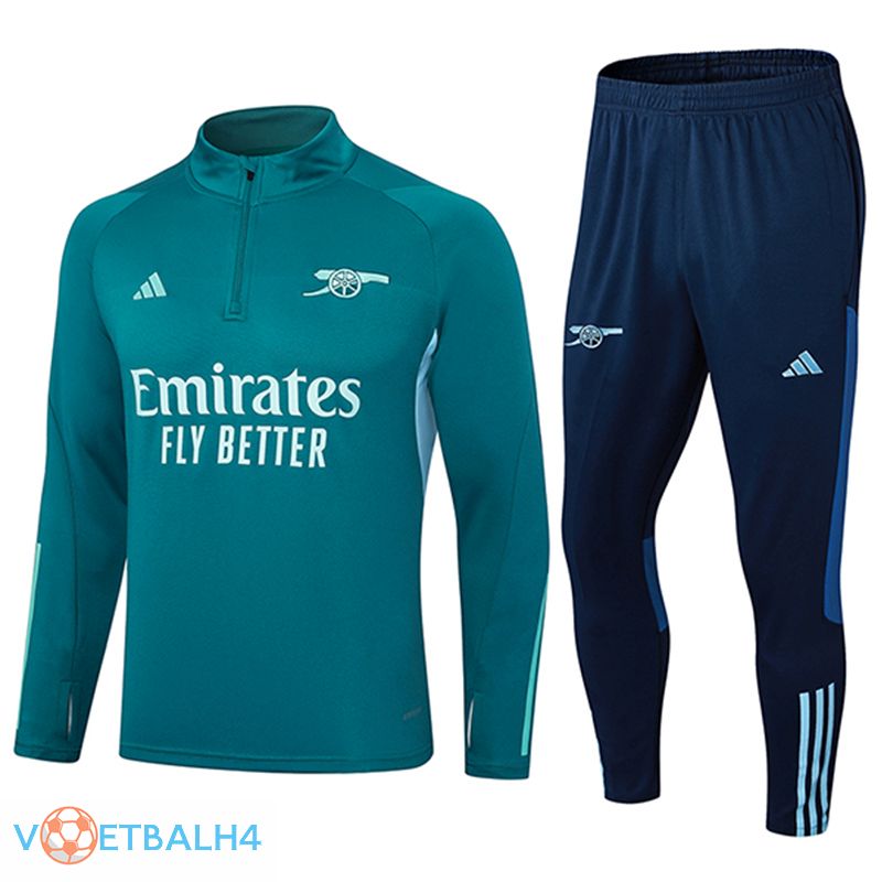 Arsenal kit trainingspak groente/blauw 2024/2025