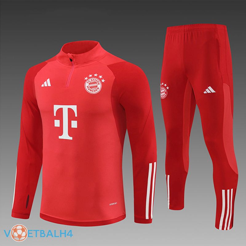 Bayern Munich kinderen kit trainingspak rood 2024/2025