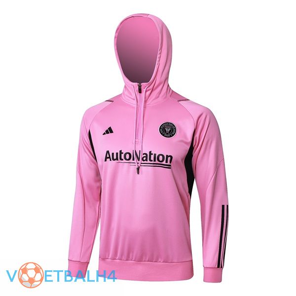 Inter Miami CF Training Sweatshirt Hoodie roze 2024/2025