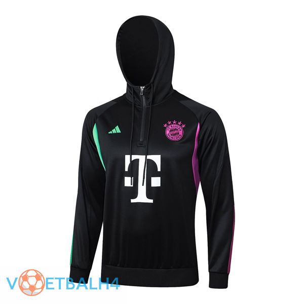 Bayern Munich Training Sweatshirt Hoodie zwart 2024/2025