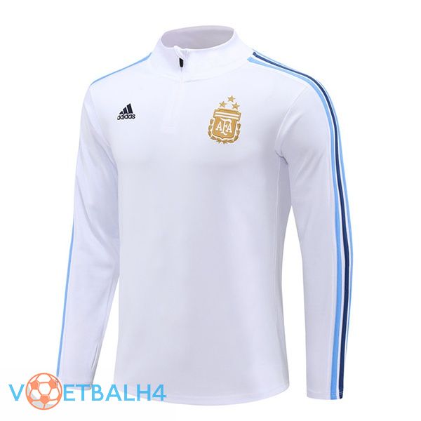 Argentinië Training Sweatshirt wit 2024/2025