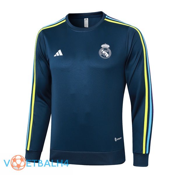 Real Madrid Training Sweatshirt blauw koninklijk 2024/2025