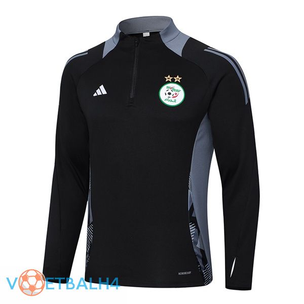 Algeria Training Sweatshirt zwart 2024/2025