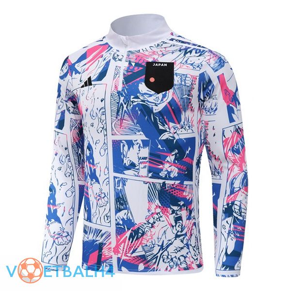 Japan Training Sweatshirt wit 2024/2025