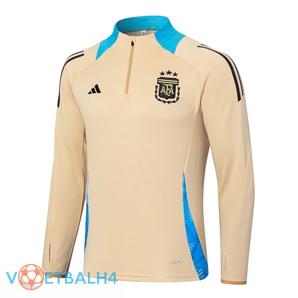 Argentinië Training Sweatshirt geel 2024/2025