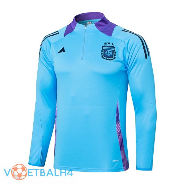 Argentinië Training Sweatshirt blauw 2024/2025