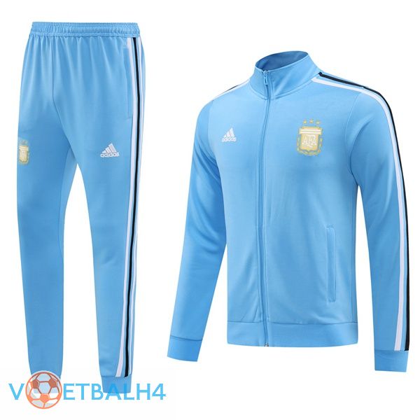 Argentine kit trainingspak - trainingsjack blauw 2024/2025