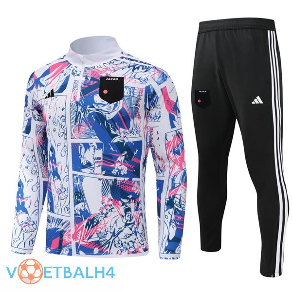 Japan kit trainingspak wit 2024/2025