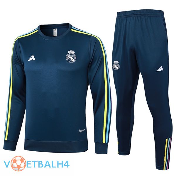 Real Madrid trainingspak blauw koninklijk 2024/2025