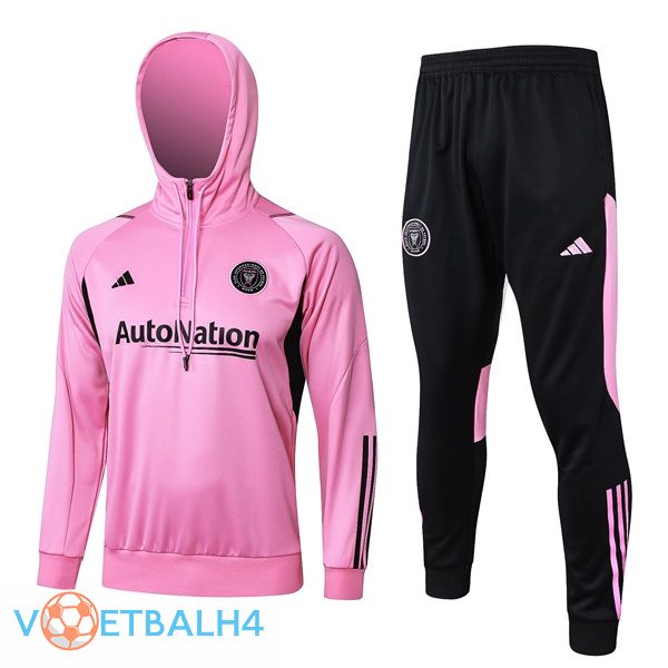 Inter Miami CF trainingspak Sweatshirt Hoodie roze 2024/2025