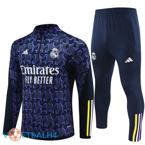 Real Madrid trainingspak blauw koninklijk 2024/2025