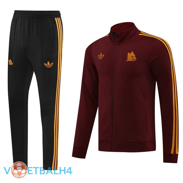 AS Roma Trainingsjaspak rood 2024/2025