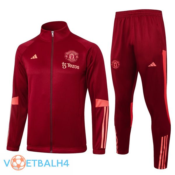 Manchester United Trainingsjaspak rood 2024/2025