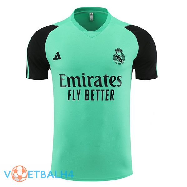 Real Madrid Training T Shirt groente 2024/2025