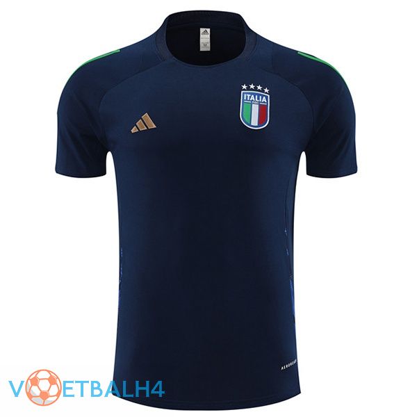 Italië Training T Shirt blauw koninklijk 2024/2025