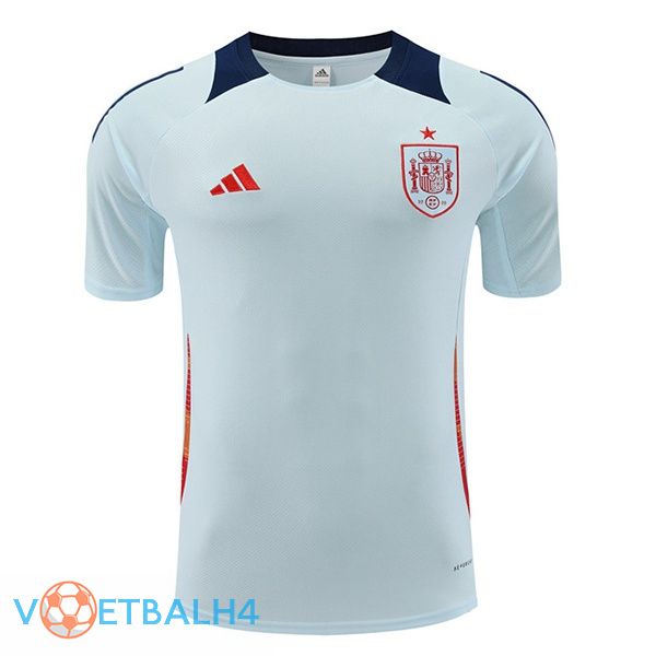 Spanje Training T Shirt blauw 2024/2025