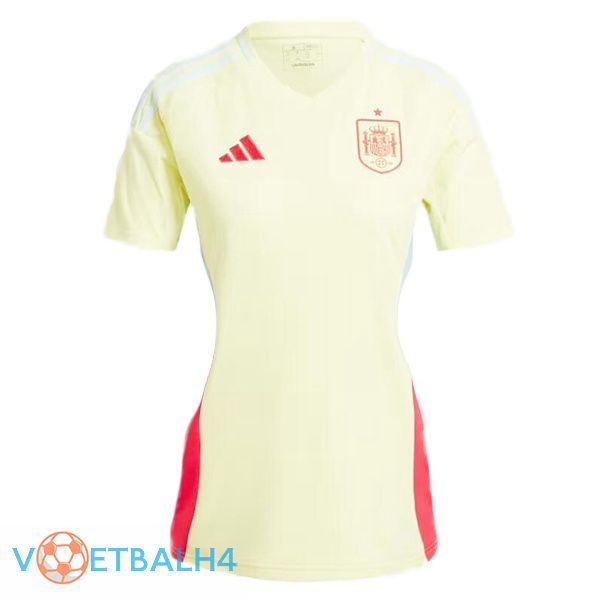 Spanje Dames uit voetbal jersey geel 2024/2025