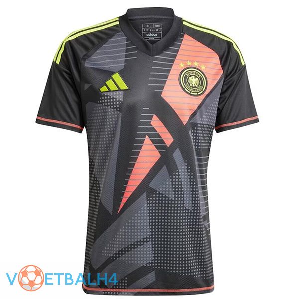 Duitsland voetbal jersey doelman zwart 2024/2025