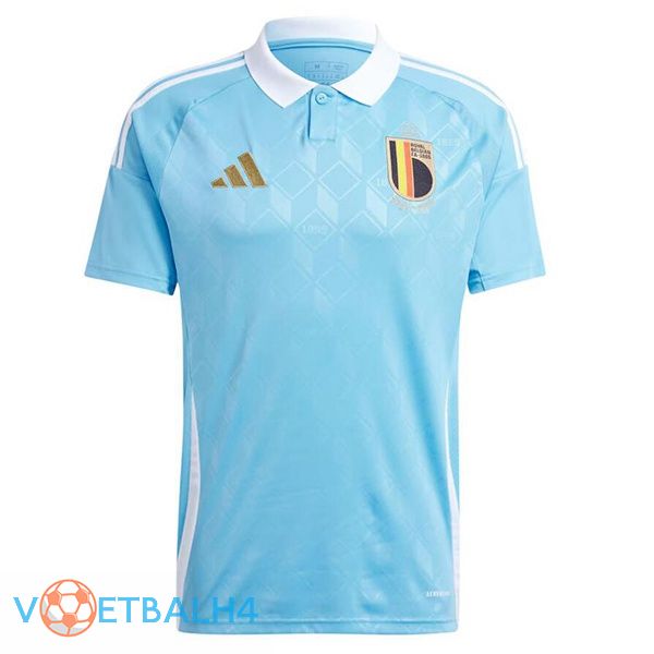 België uit voetbal jersey blauw 2024/2025