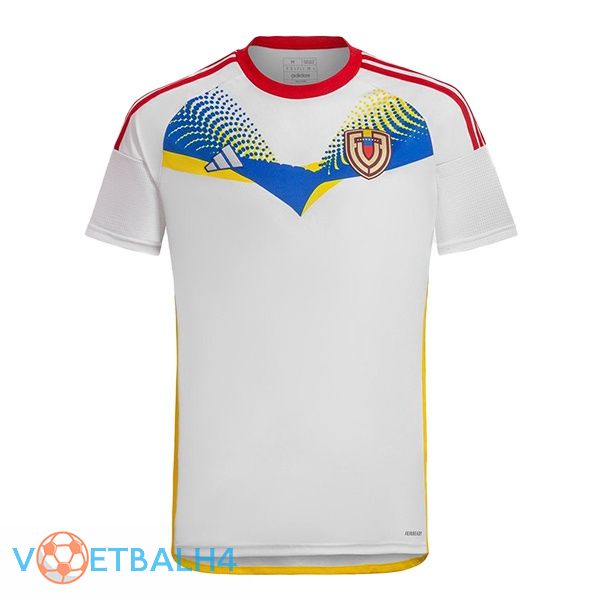 Venezuela voetbal jersey uit wit 2024/2025