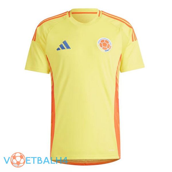 Colombia thuis voetbal jersey geel 2024/2025