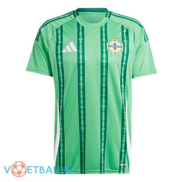 North Ireland thuis voetbal jersey groente 2024/2025