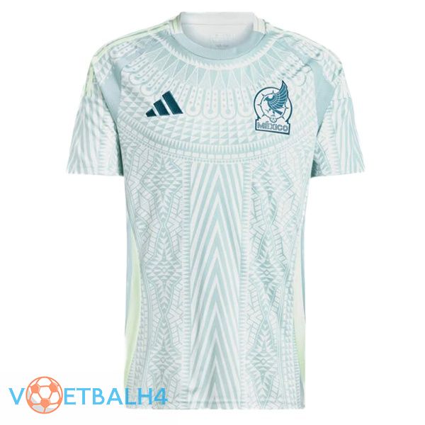 Mexico uit voetbal jersey blauw wit 2024/2025