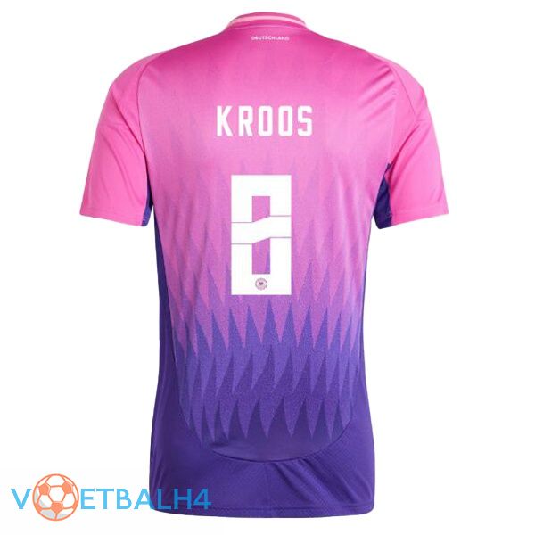 Duitsland (KROOS 8) uit voetbal jersey roze paars 2024/2025